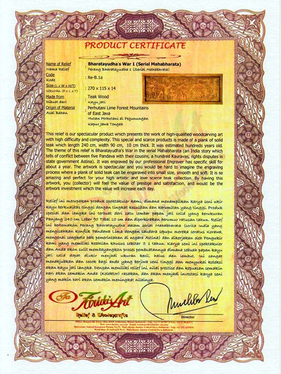 Serial Mahabharata - Perang Bharatayudha 1