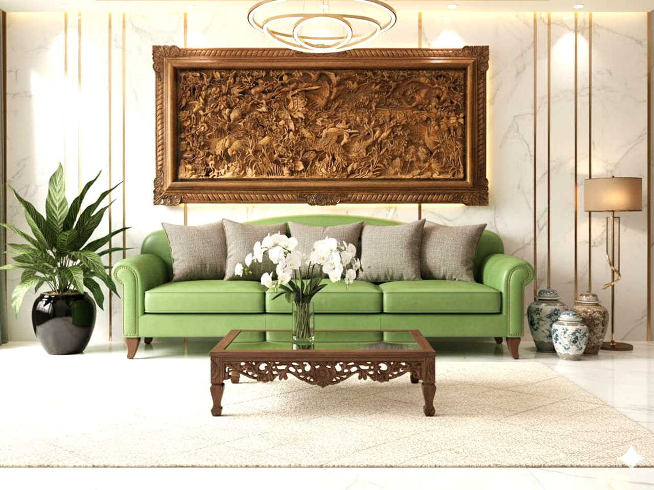 Relief Serial Flora Fauna 'Kawanan Burung'