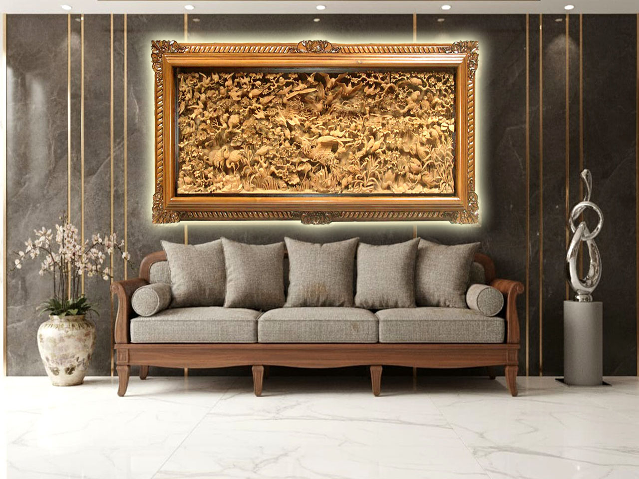 Relief Serial Flora Fauna 'Kawanan Burung'