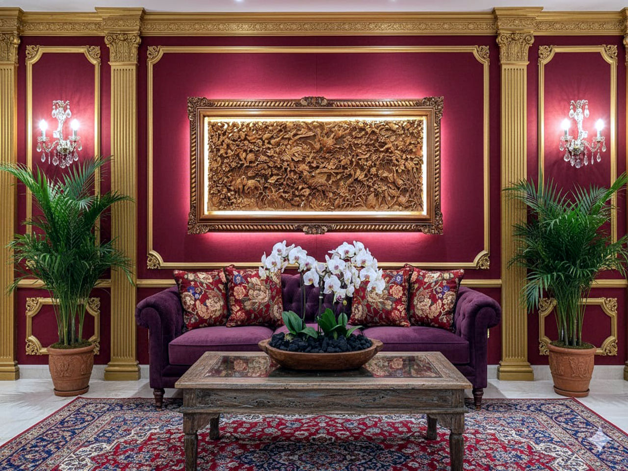 Relief Serial Flora Fauna 'Kawanan Burung'