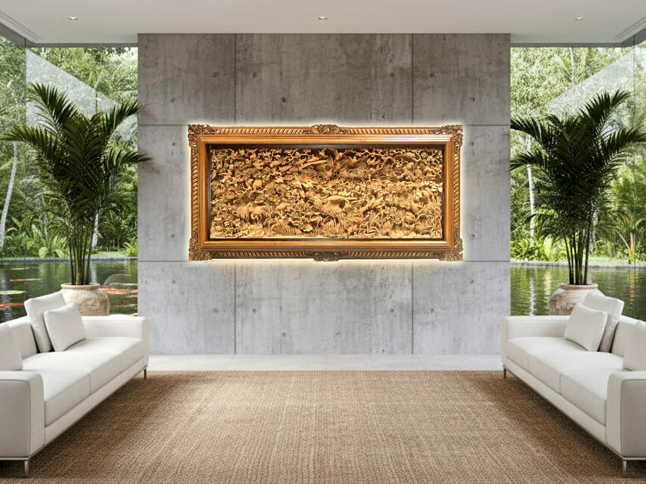 Relief Serial Flora Fauna 'Kawanan Burung'