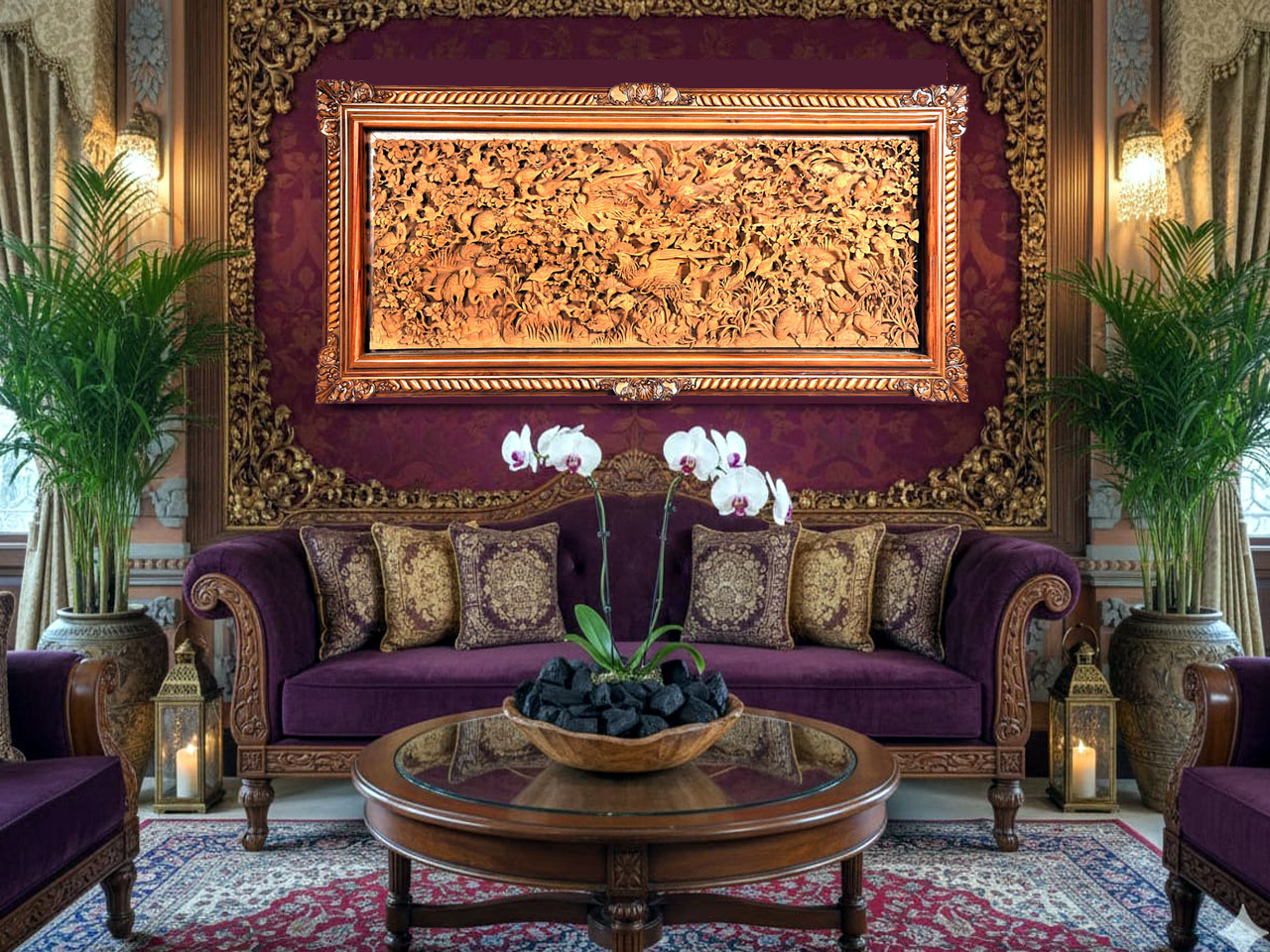 Relief Serial Flora Fauna 'Kawanan Burung'