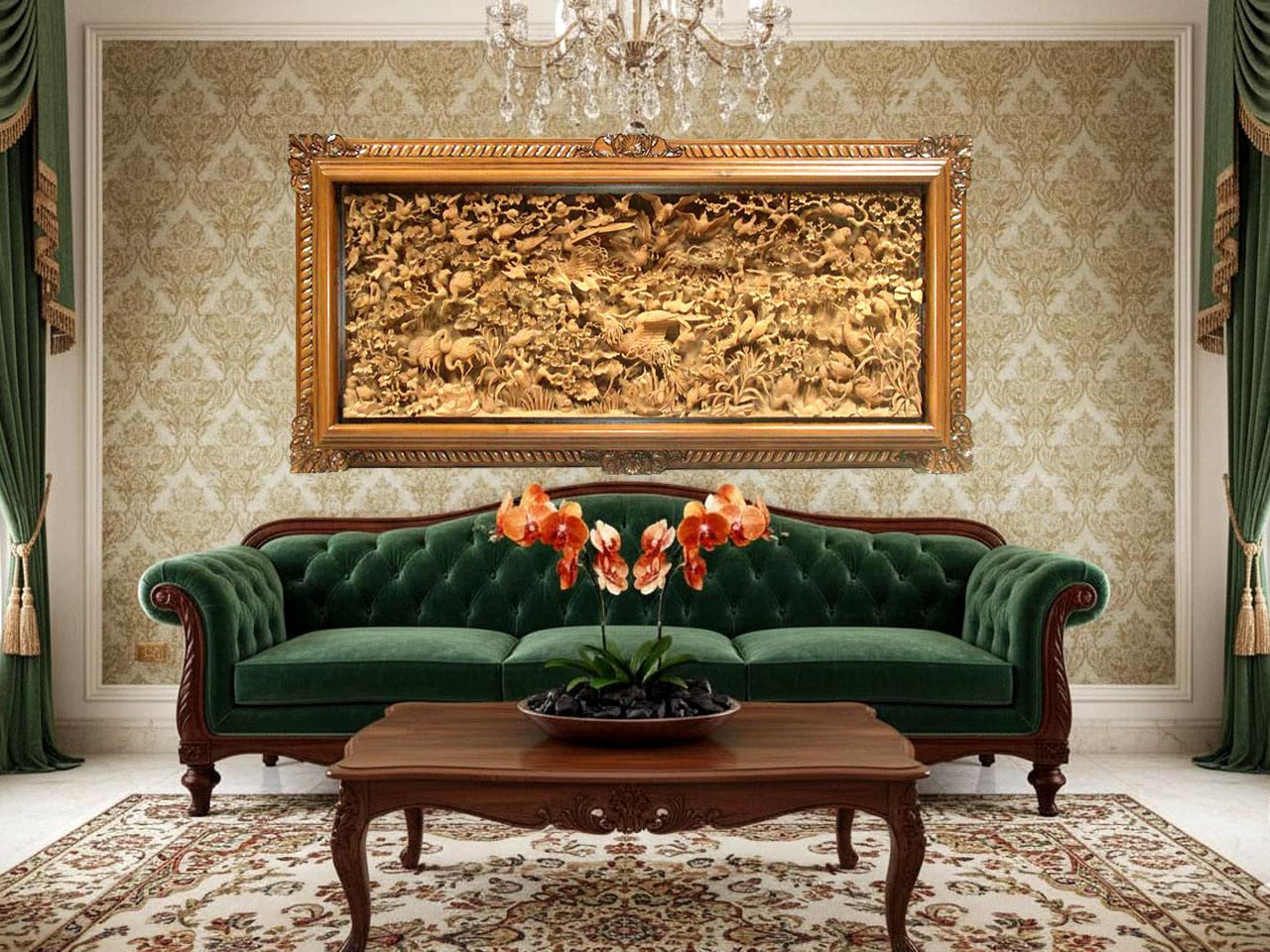 Relief Serial Flora Fauna 'Kawanan Burung'