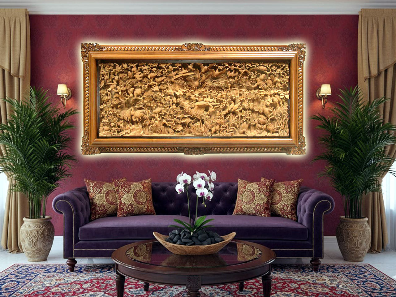 Relief Serial Flora Fauna 'Kawanan Burung'